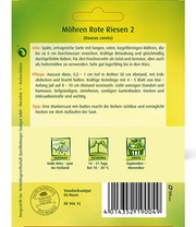 Wintermöhre 'Rote Riesen 2'