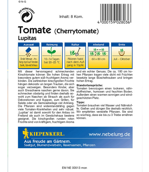 Tomate 'Lupitas' F1